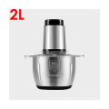 2L Stainless Steel Small Vegetable Mixer Multi-function  Mini Electric Meat Chopper meat grinder